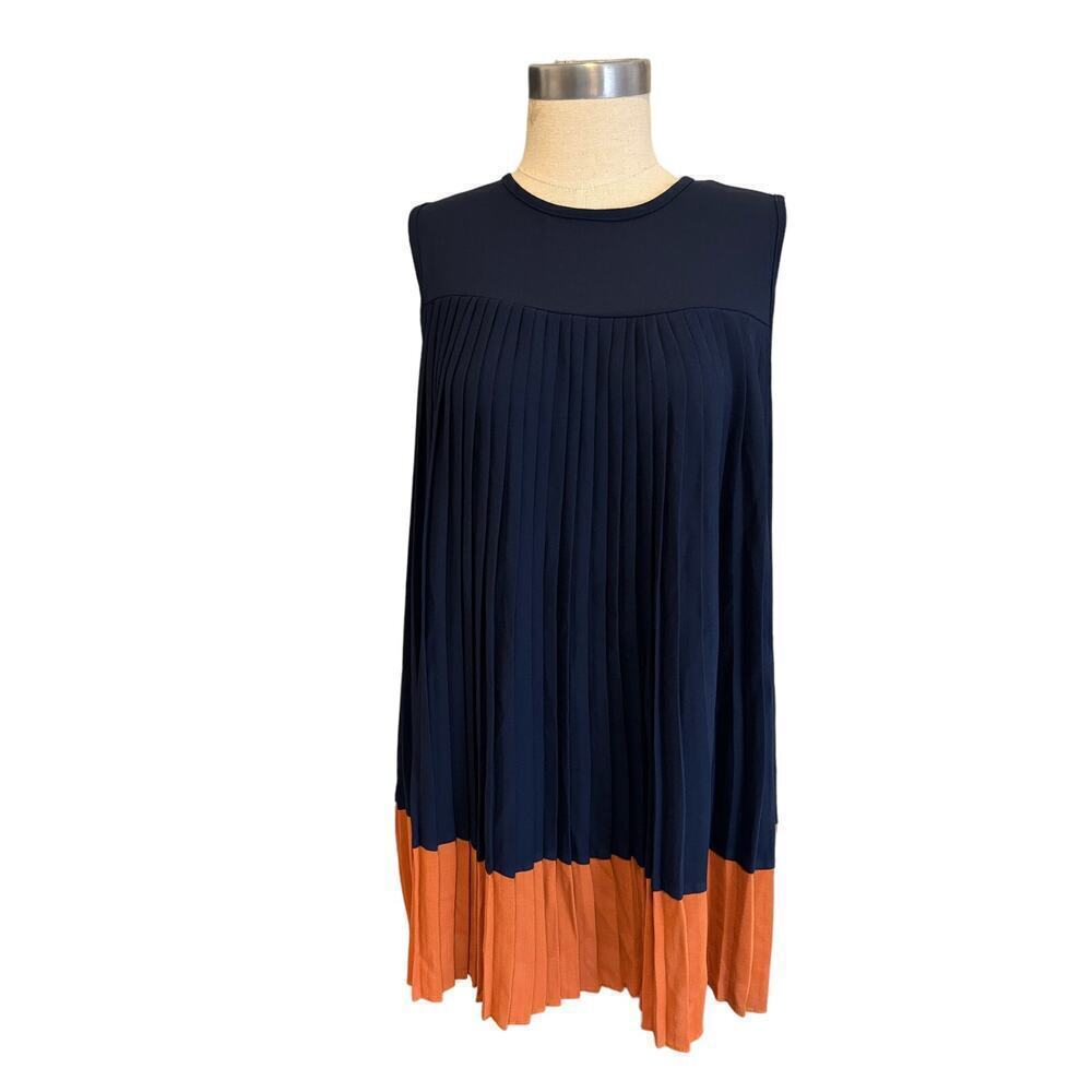 Pleated Mini Dress